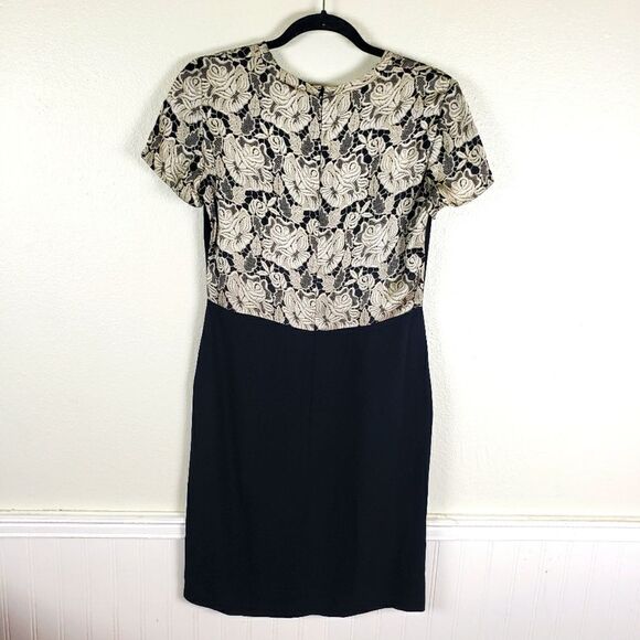 Women's Stella Mccartney Faux Lace Like Sheath Short Mini Dress Size IT42/US 08 - Picture 2 of 12